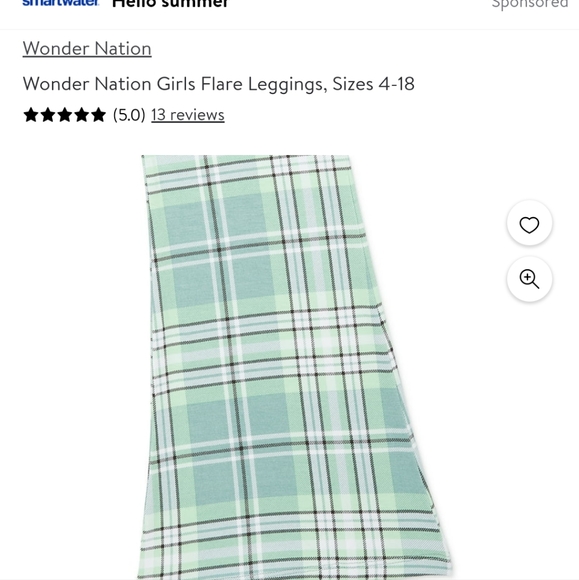 2 pairs of girls 7-8 flared pants!! These are SO cute - Picture 9 of 10